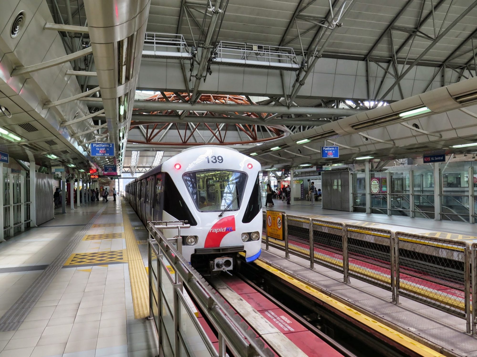 Stesen Sentral Kuala Lumpur, transport hub that links KL metropolitan ...