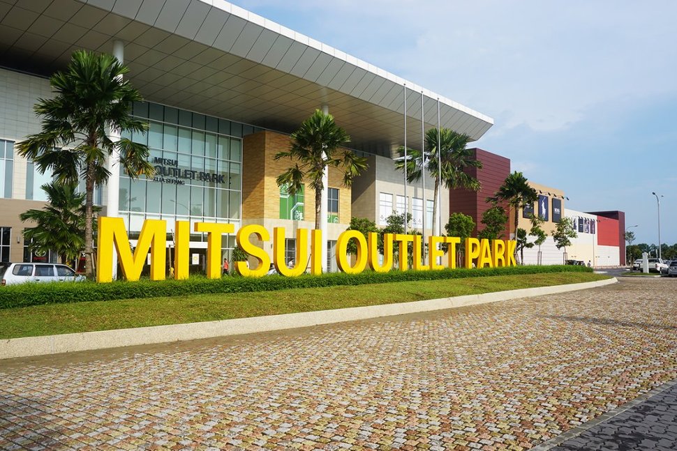 Mitsui Outlet Park KLIA Sepang, a factory outlet shopping mall near