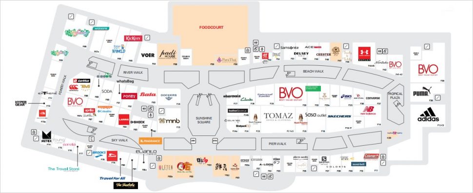 Mitsui Outlet Park KLIA, factory outlet mall near KLIA & klia2